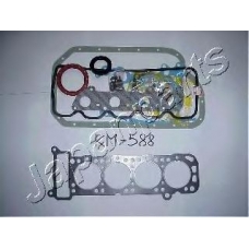 KM-588 JAPANPARTS Комплект прокладок, двигатель