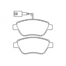 MDB2239 MINTEX Комплект тормозных колодок, дисковый тормоз MDB2239 MINTEX Комплект тормозных колодок, дисковый тормоз