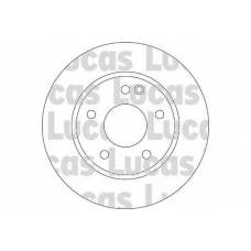 DF4034 TRW Тормозной диск