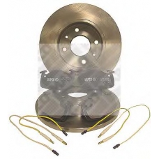 47153 MAPCO Комплект тормозов, дисковый тормозной механизм