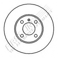 FBD129 FIRST LINE Тормозной диск