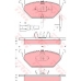 GDB1422 TRW Комплект тормозных колодок, дисковый тормоз