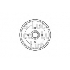 DB4156 TRW Тормозной барабан