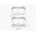 363702160621 MAGNETI MARELLI Комплект тормозных колодок, дисковый тормоз