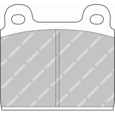 FDB11 FERODO Комплект тормозных колодок, дисковый тормоз