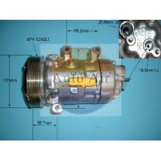 14-1444 AUTO AIR GLOUCESTER Компрессор, кондиционер