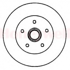 561252B BENDIX Тормозной диск