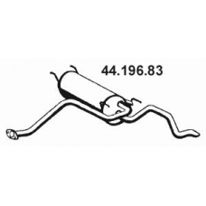 44.196.83 EBERSPACHER Глушитель выхлопных газов конечный