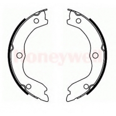 362453B BENDIX Комплект тормозных колодок, стояночная тормозная с