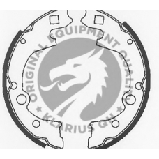 BS1067 QH Benelux Комплект тормозных колодок