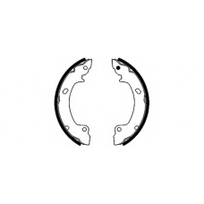 8DB 355 001-161 HELLA Комплект тормозных колодок