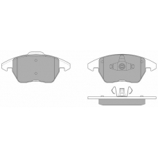 FBP-1352 FREMAX Комплект тормозных колодок, дисковый тормоз
