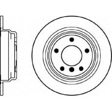 MDC1061 MINTEX Тормозной диск