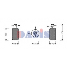 802790N AKS DASIS Осушитель, кондиционер