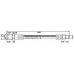 FBH6397 FIRST LINE Тормозной шланг