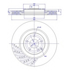 142.1177 CAR Тормозной диск