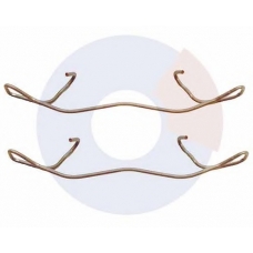 2353 CARRAB BRAKE PARTS Комплектующие, колодки дискового тормоза