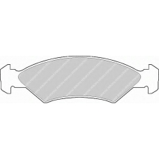 T0610398 RAMEDER Комплект тормозных колодок, дисковый тормоз