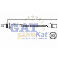 876.408 GAT EUROKAT Лямбда-зонд