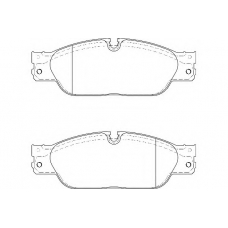 WBP23470A WAGNER LOCKHEED Комплект тормозных колодок, дисковый тормоз