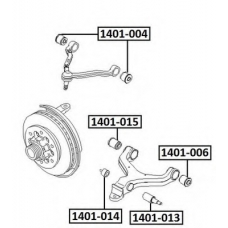 1401-013 ASVA Подвеска, рычаг независимой подвески колеса