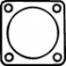 81177 FONOS Прокладка, труба выхлопного газа