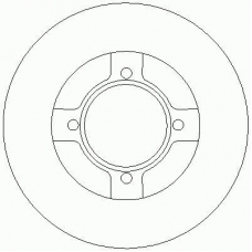 D2444 ROULUNDS Тормозной диск