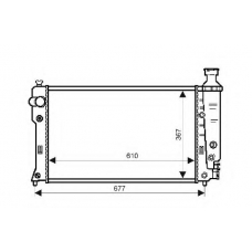 QER1807 QUINTON HAZELL Радиатор, охлаждение двигателя