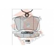 RB0697-700 R BRAKE Комплект тормозных колодок, дисковый тормоз
