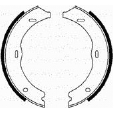 153-248 CIFAM Комплект тормозных колодок, стояночная тормозная с
