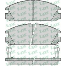 05P073 LPR Комплект тормозных колодок, дисковый тормоз
