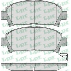 05P573 LPR Комплект тормозных колодок, дисковый тормоз