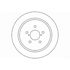 MDC2036 MINTEX Тормозной диск
