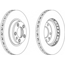 DDF1408RC-1 FERODO Тормозной диск