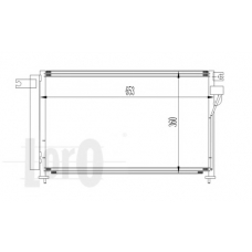 024-016-0008 LORO Конденсатор, кондиционер