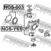 NOS-003 FEBEST Ремкомплект, поворотный кулак