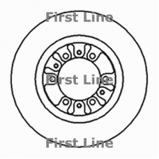 FBD570 FIRST LINE Тормозной диск