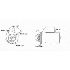 943241125010 MAGNETI MARELLI Стартер