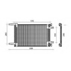 QCN271 QUINTON HAZELL Конденсатор, кондиционер