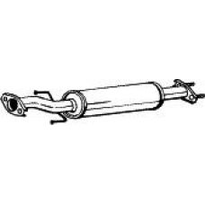141-385 BOSAL Средний глушитель выхлопных газов