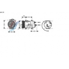 AIK178 AVA Компрессор, кондиционер