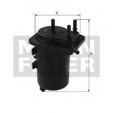 WK 939/10 x MANN-FILTER Топливный фильтр