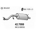 42.7050 ASSO Глушитель выхлопных газов конечный
