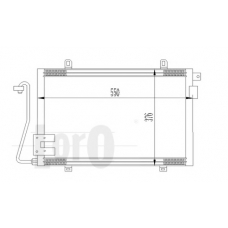 042-016-0005 LORO Конденсатор, кондиционер