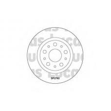 DF2762 TRW Тормозной диск