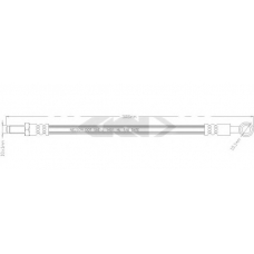 339916 SPIDAN Тормозной шланг