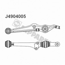 J4904005 NIPPARTS Рычаг независимой подвески колеса, подвеска колеса