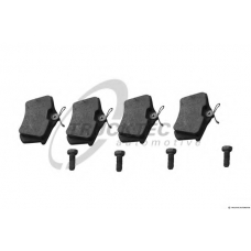 07.35.231 TRUCKTEC AUTOMOTIVE Комплект тормозных колодок, дисковый тормоз