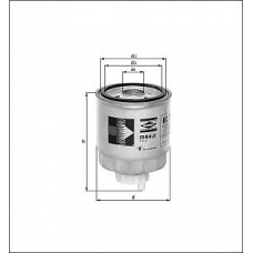 07451586 KNECHT Фильтр топливный