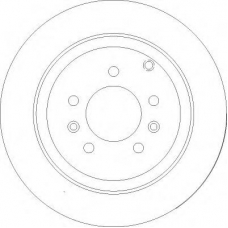 DF4130 TRW Тормозной диск